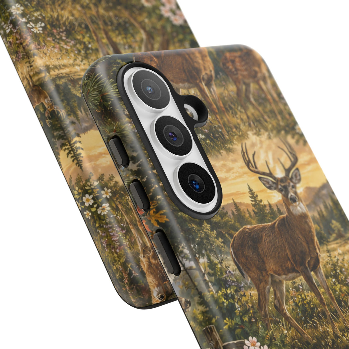 Deer Forest Phone Case — Woodland Bucks Nature iPhone Cover
