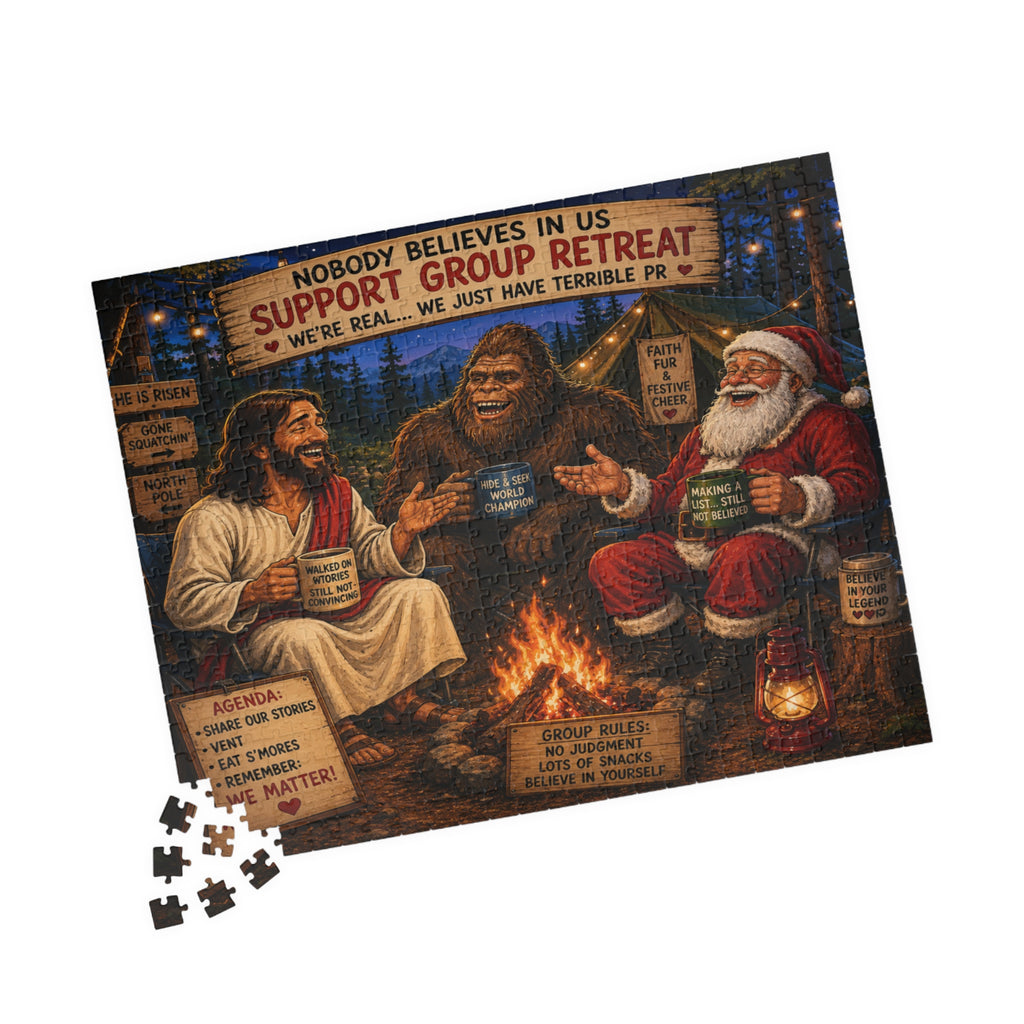 Nobody Believes in Us Support Group Retreat Puzzle | 520 Piece