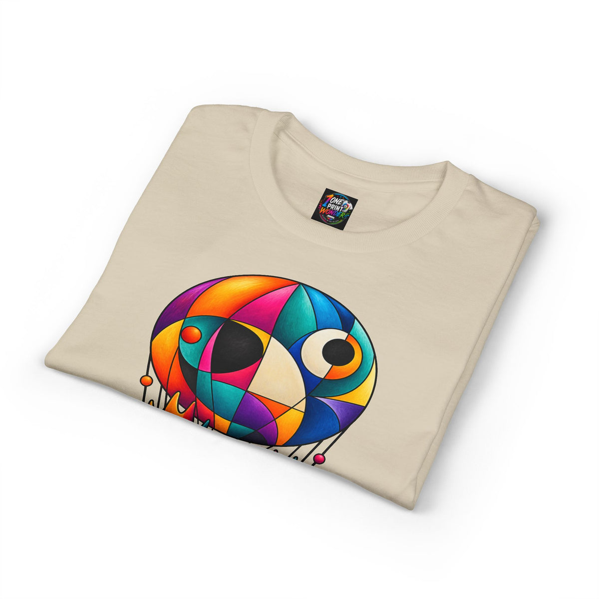 Colorful Geometric Hot Air Balloon T-Shirt