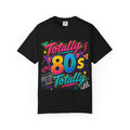 Totally 80s Retro Graphic T-shirt | 80s Neon Cassette Boombox