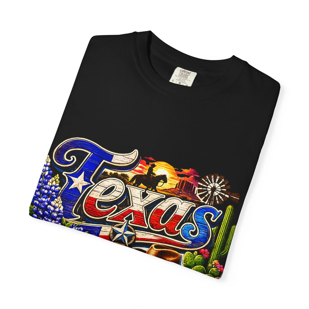 Texas Vintage Postcard T-Shirt | Lone Star State Roadtrip