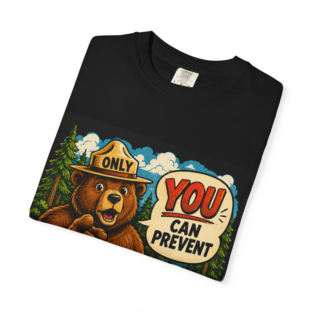 Smokey Bear 'Only You Can Prevent Stupidity' T-Shirt