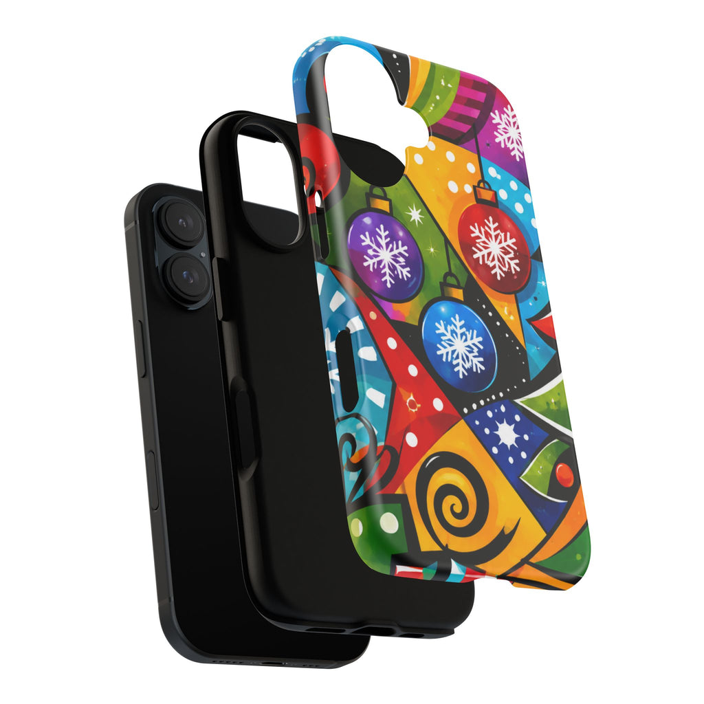 Holiday Ornament Phone Case — Colorful Festive Christmas Design