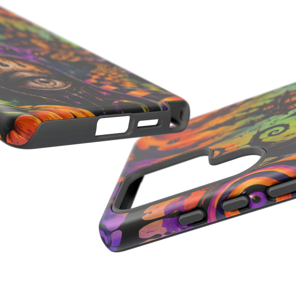 Phone Case — Psychedelic Haunted House Halloween Design
