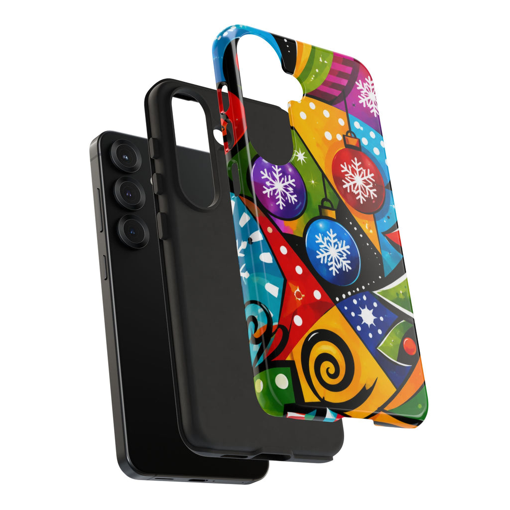 Holiday Ornament Phone Case — Colorful Festive Christmas Design