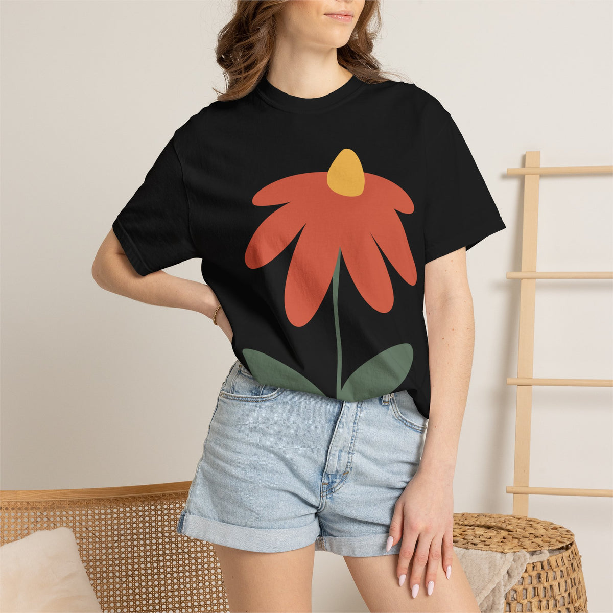Gardening Can You Dig It? Floral Graphic T-Shirt