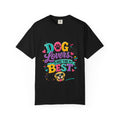 Dog Lovers Are The Best T-shirt | Colorful Paw Print Design
