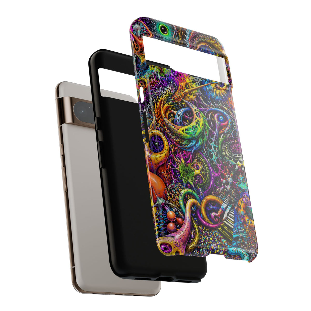 Psychedelic Octopus Swirl phone case