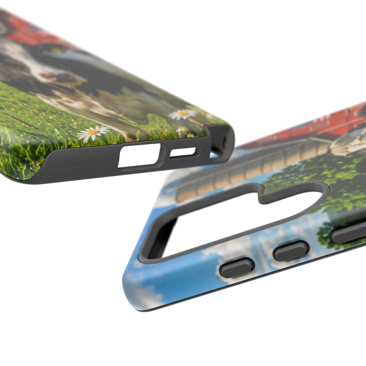 Cow Farm Phone Case — Rustic Barnyard iPhone Cover