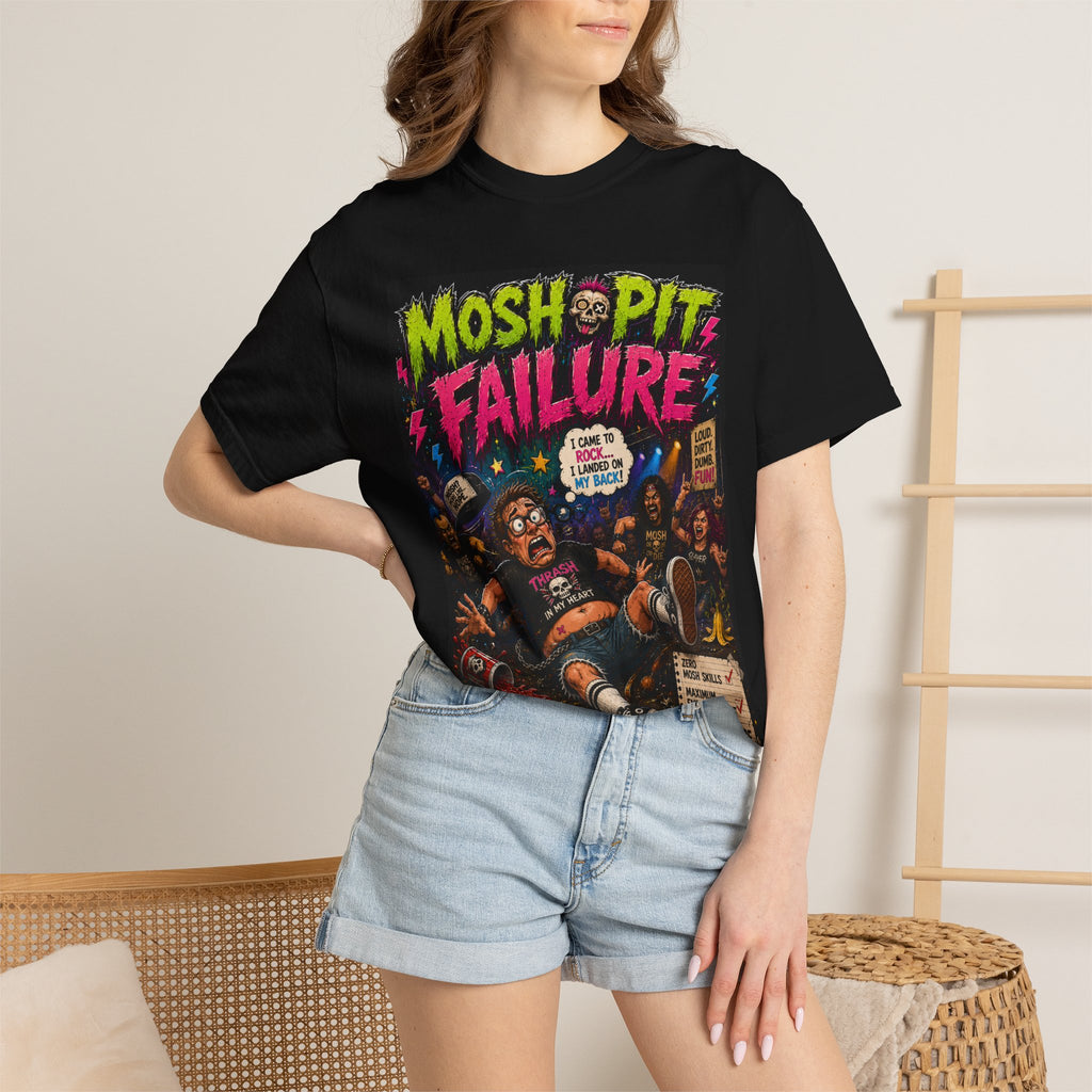 Mosh Pit Failure T-shirt | Punk Concert Crowd Graphic Tee