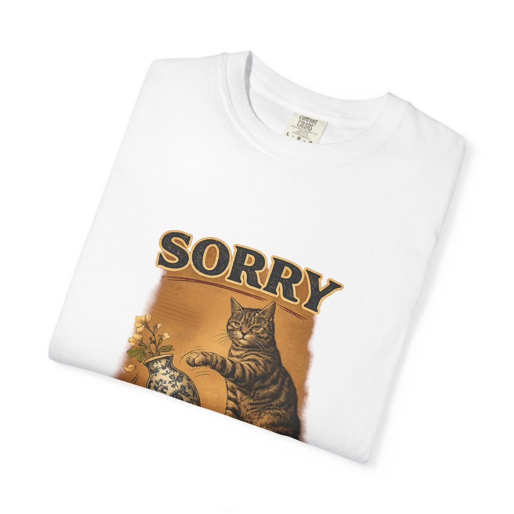 Sorry, It’s What I Do cat T-Shirt | Cat playing with yarn design