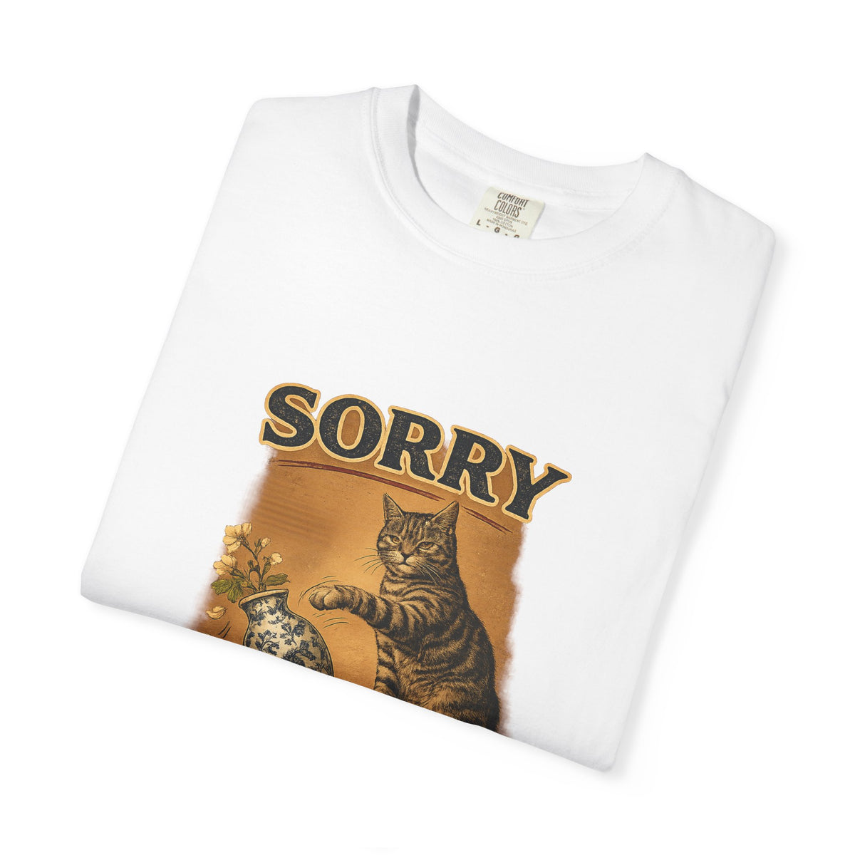 Sorry, It’s What I Do cat T-Shirt | Cat playing with yarn design