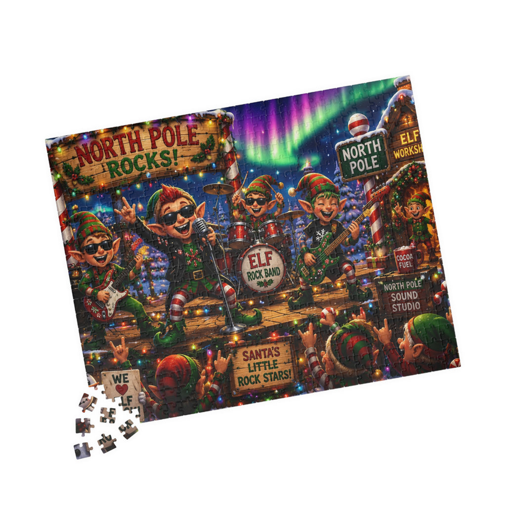 North Pole Rocks! Elf Band Christmas Puzzle (110–1014 pcs)