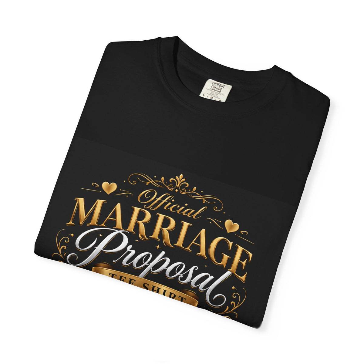 Official Marriage Proposal Will You Marry Me T-Shirt