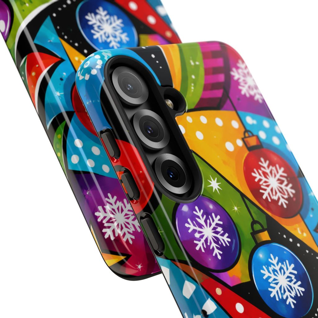 Holiday Ornament Phone Case — Colorful Festive Christmas Design