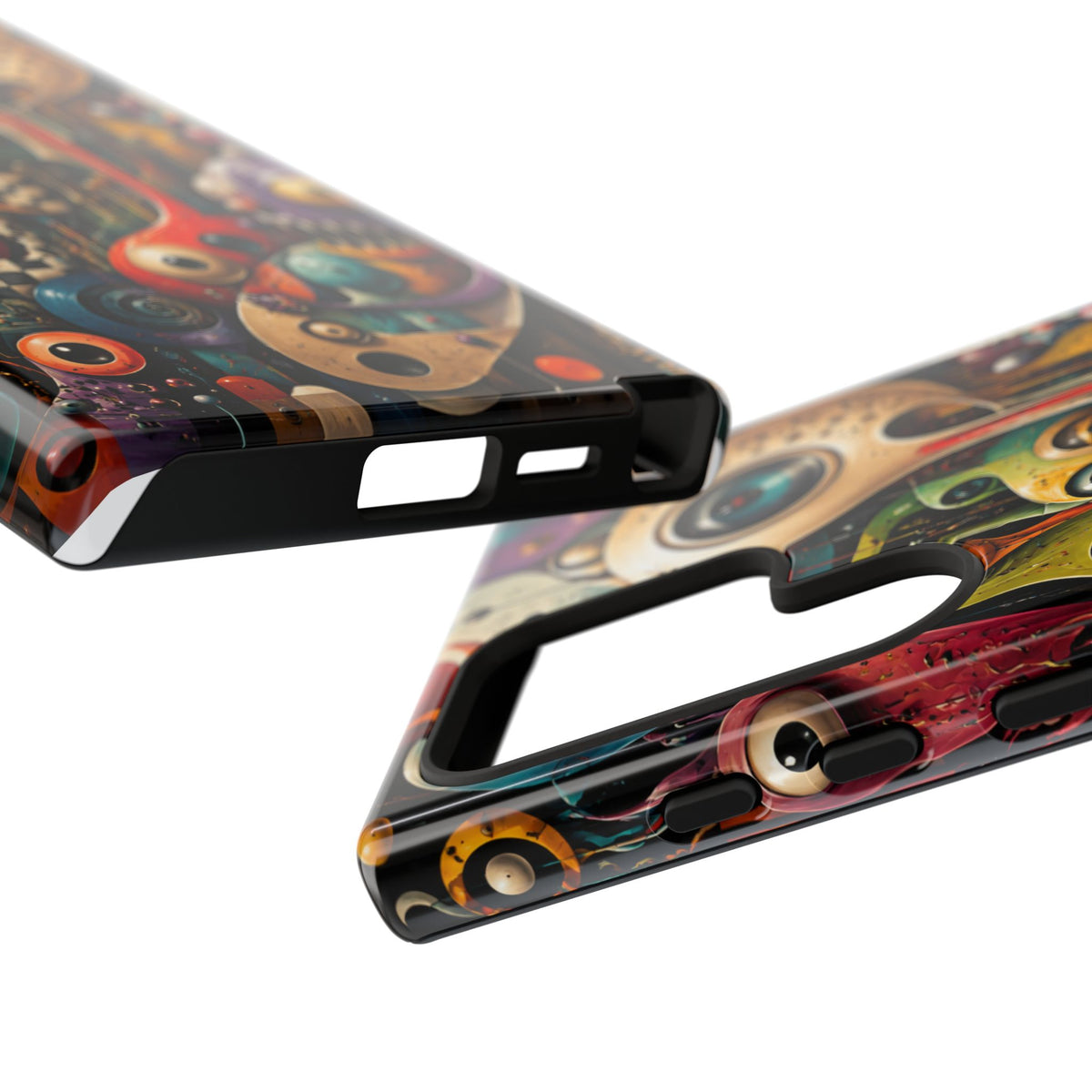 Surreal Monster Art Phone Case — Colorful Abstract Creature Design