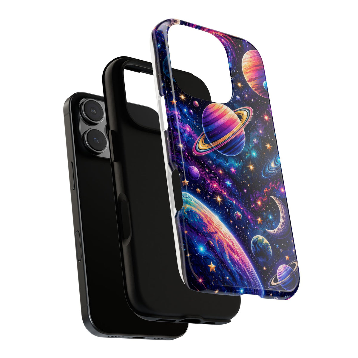 Colorful Galaxy Planets phone case | Tough Case