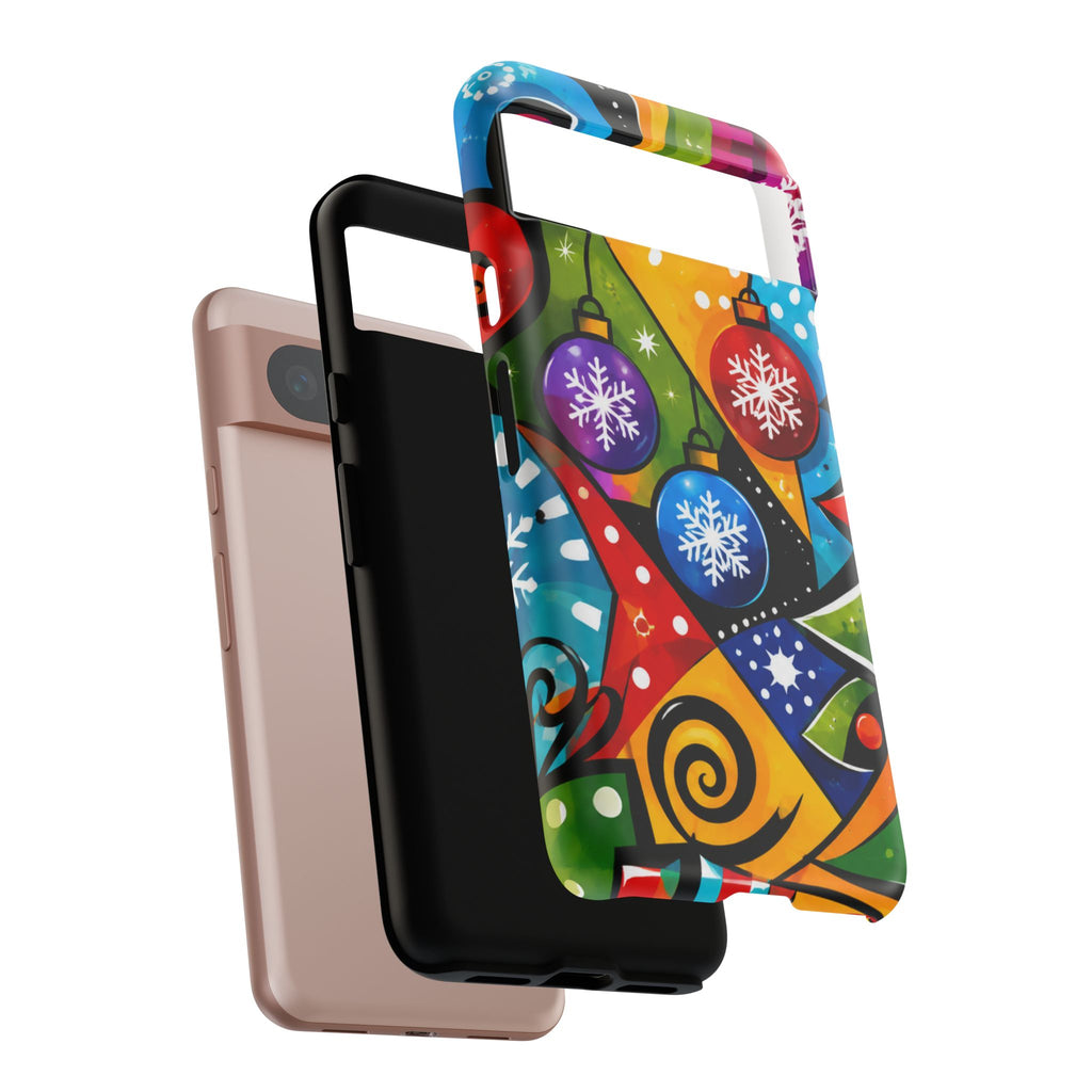 Holiday Ornament Phone Case — Colorful Festive Christmas Design