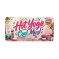 Hot Yoga Cool Mind Vanity Plate | Yoga License Plate