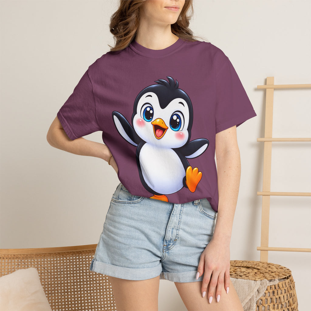Cute Cartoon Penguin T-Shirt — Adorable Baby Penguin Graphic Tee