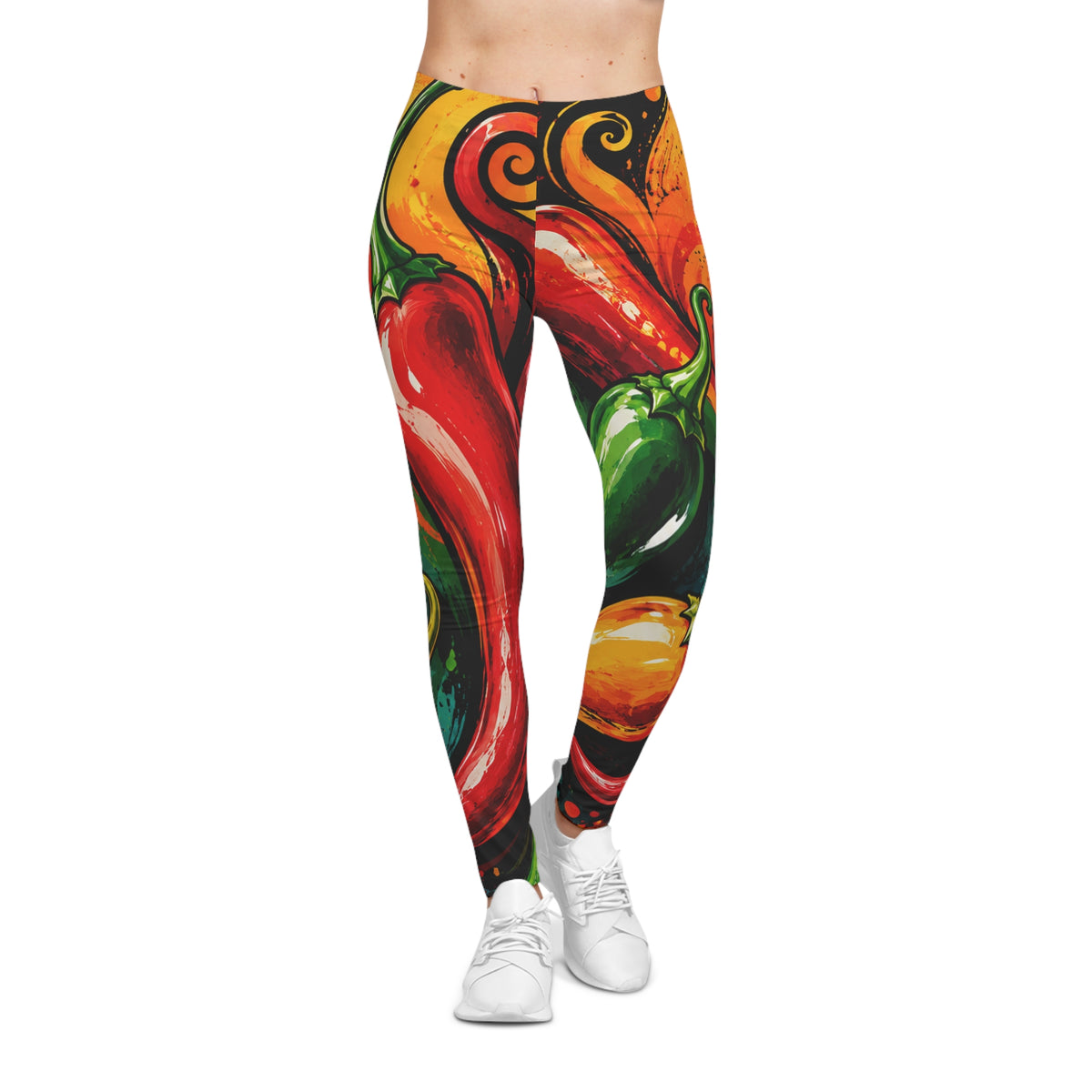 Women's Casual Leggings (AOP)