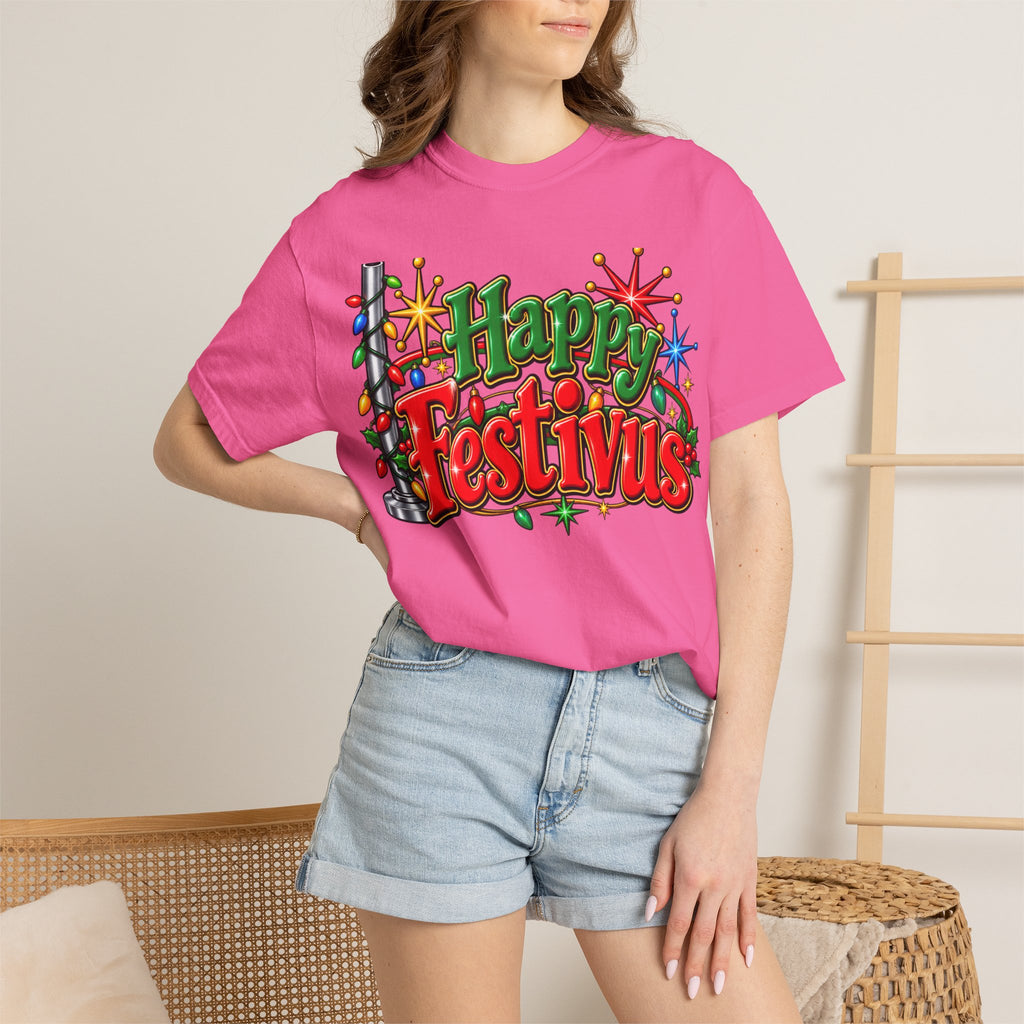 Festivus T-Shirt — "Happy Festivus" Holiday Graphic Tee