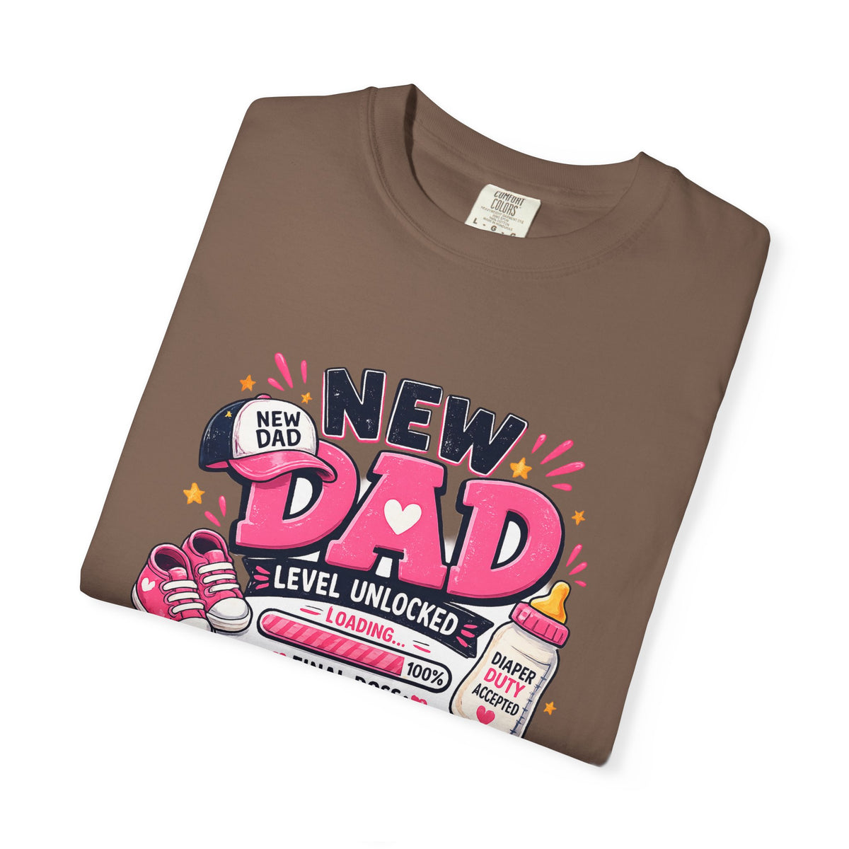 New Dad Level Unlocked T-shirt | Daddy to a Princess