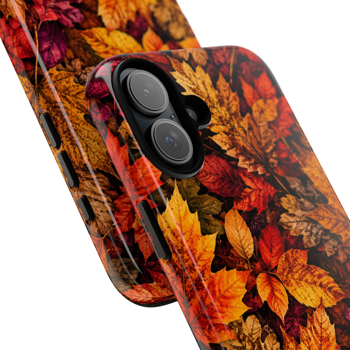 Autumn Leaves Tough Phone Case — Fall Foliage Protective Cover