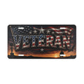 Veteran Flag design Vanity Plate | Military license plate