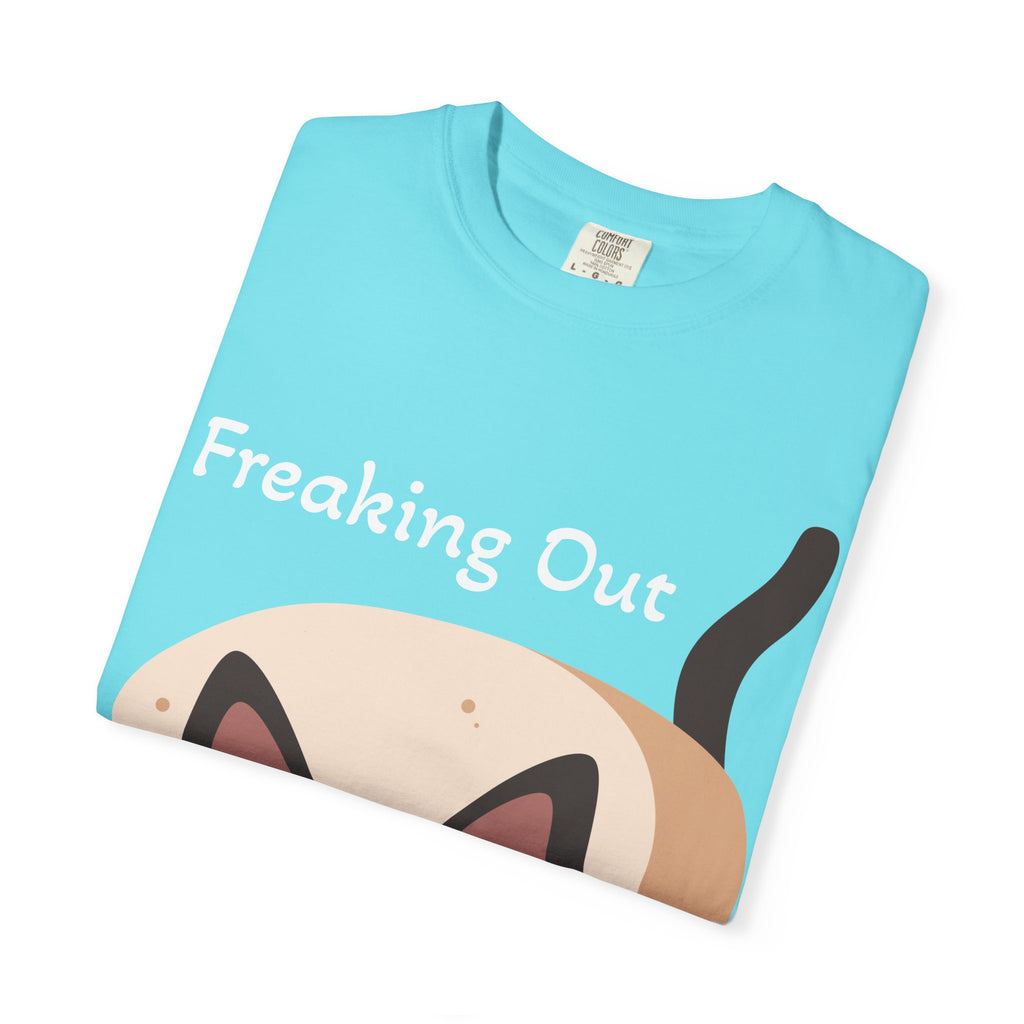 Black Cat in Toast T-Shirt | Cute Kawaii Kitty Illustration