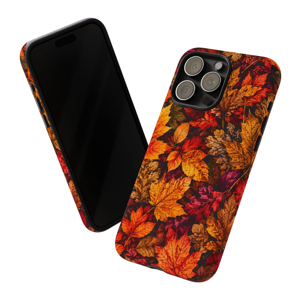 Autumn Leaves Tough Phone Case — Fall Foliage Protective Cover