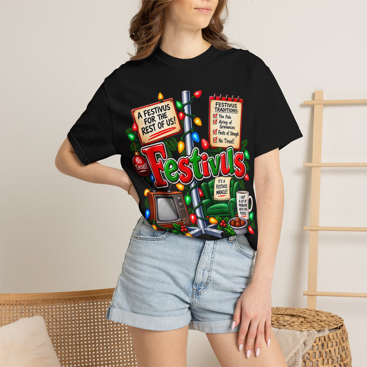 Festivus T-Shirt — 'A Festivus for the Rest of Us' Holiday Tee