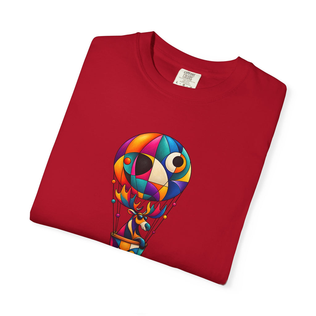 Hot Air Balloon Abstract Art T-Shirt