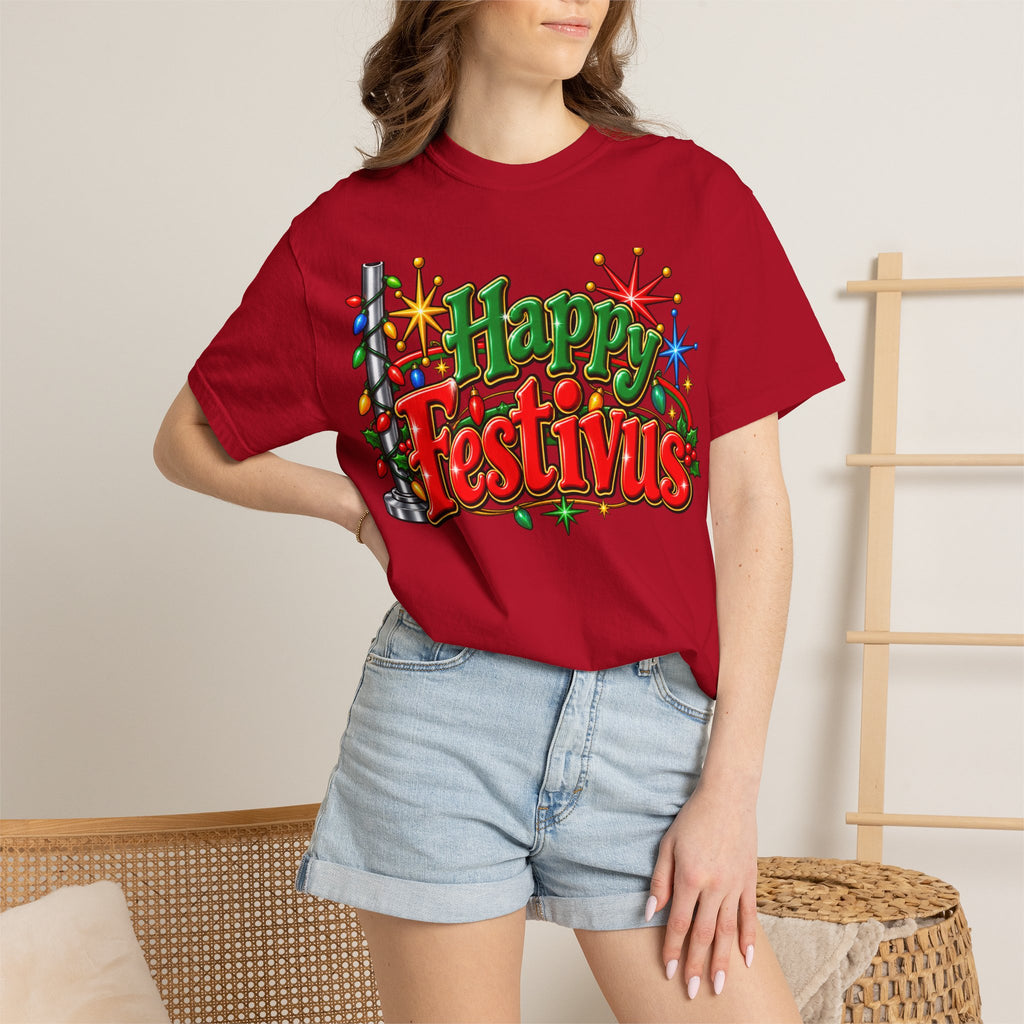 Festivus T-Shirt — "Happy Festivus" Holiday Graphic Tee
