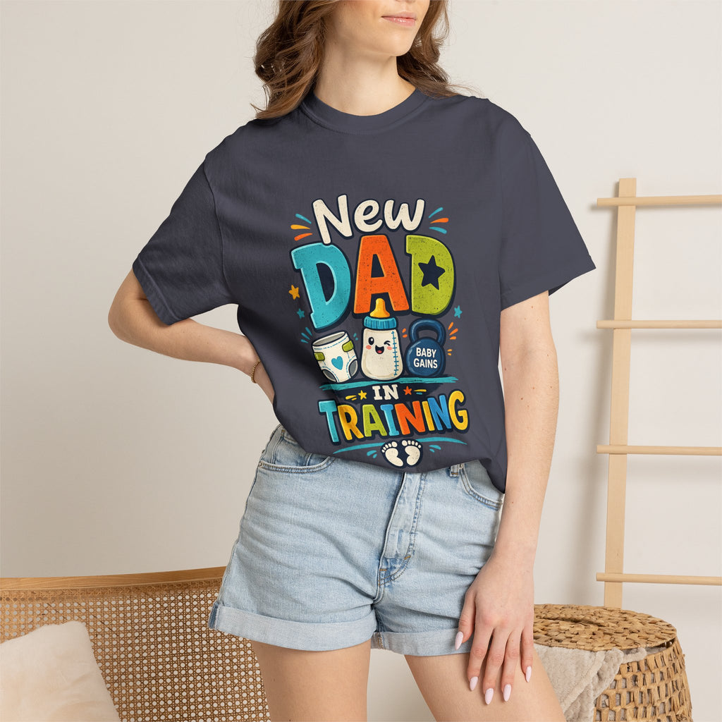 New Dad In Training Tee Shirt