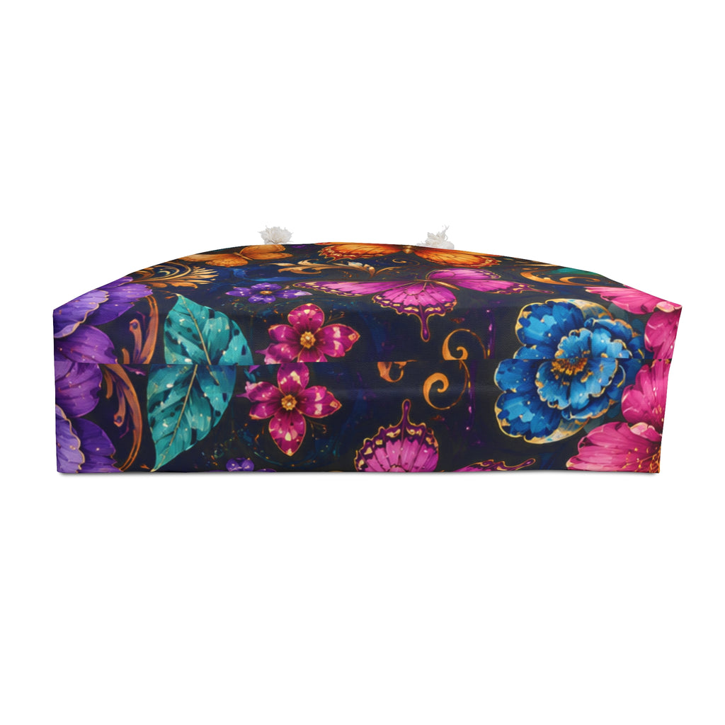 Butterfly Garden Weekender Bag — Colorful Floral Travel Tote