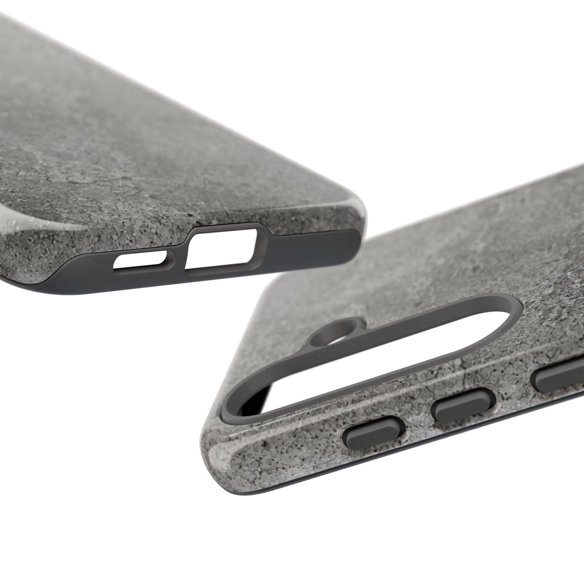Concrete Texture Phone Case — Rugged Grey Protective iPhone Cover