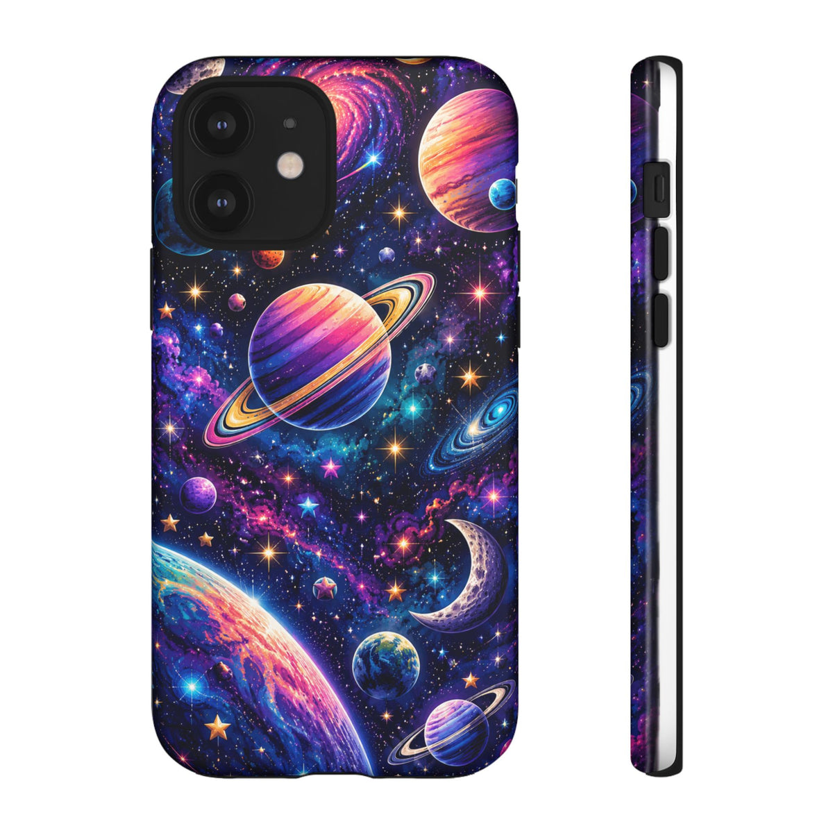 Colorful Galaxy Planets phone case | Tough Case