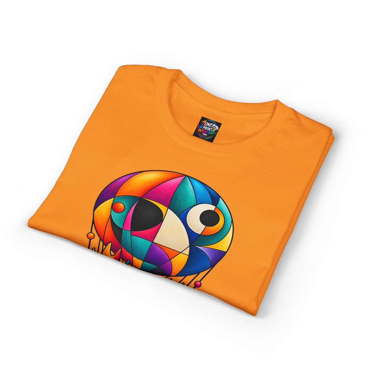 Colorful Geometric Hot Air Balloon T-Shirt