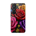 Tough Phone Case — Vibrant Rose Garden Protective Phone Cover