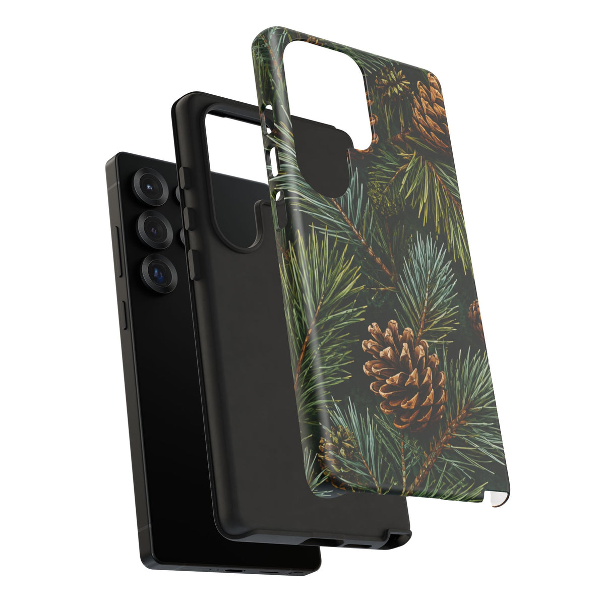 Pinecone Pines Phone Case — Festive Evergreen iPhone Cover
