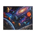 Cosmic Galaxy Jigsaw Puzzle — Space Planets & Nebulae (110/252/520/1014 pcs)
