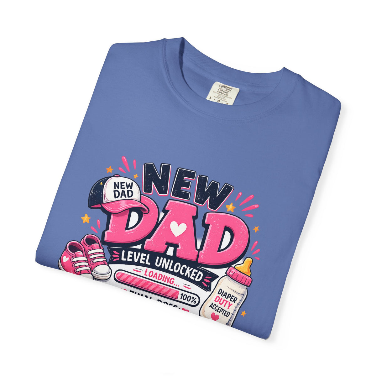New Dad Level Unlocked T-shirt | Daddy to a Princess