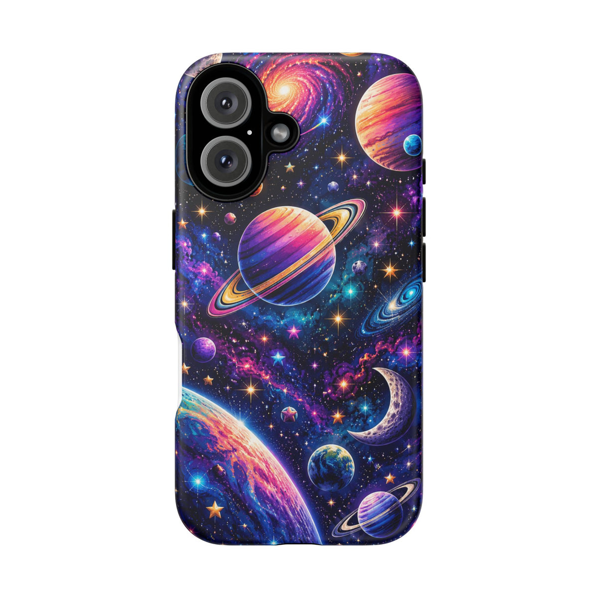 Colorful Galaxy Planets phone case | Tough Case
