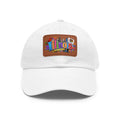 Illinois Patch Dad Hat | Leather Rectangle Patch, State Travel Hat
