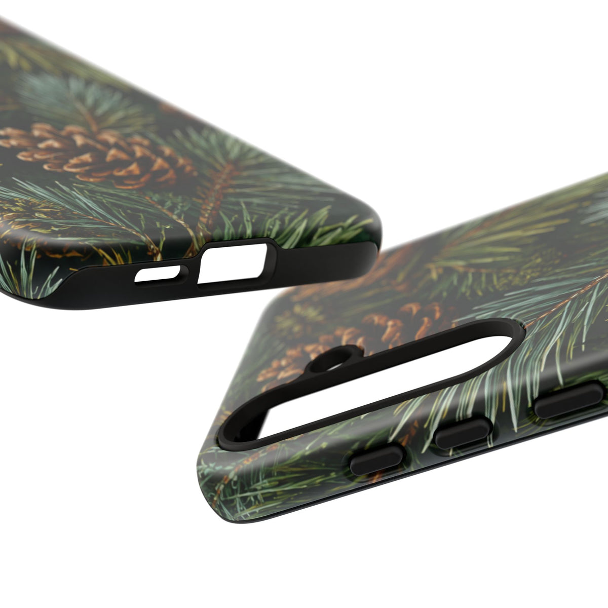 Pinecone Pines Phone Case — Festive Evergreen iPhone Cover