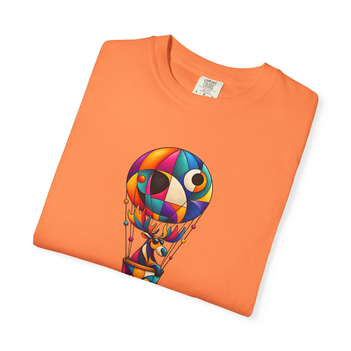 Hot Air Balloon Abstract Art T-Shirt