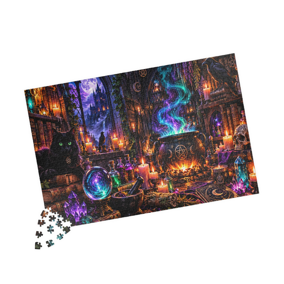 Magical Alchemist's Potion Puzzle — Mystical 110–1014 Piece Jigsaw
