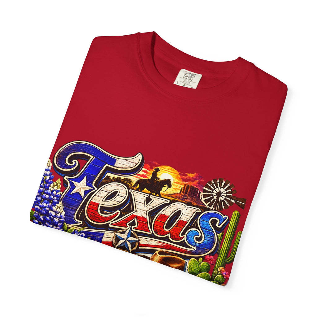Texas Vintage Postcard T-Shirt | Lone Star State Roadtrip