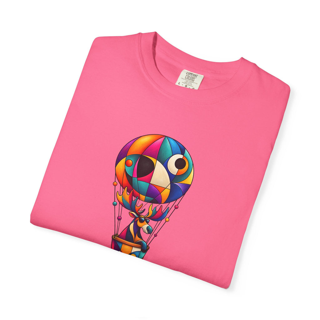 Hot Air Balloon Abstract Art T-Shirt
